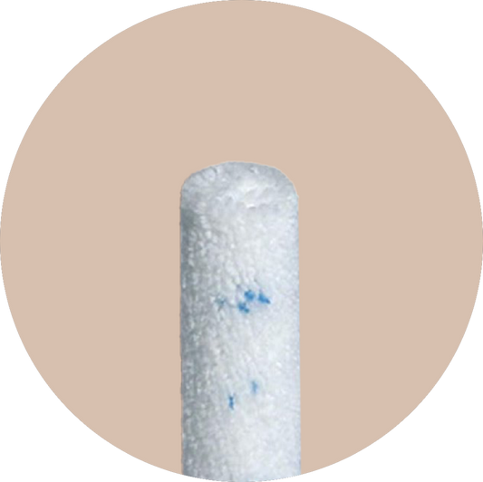 muurverfroller 10 cm - gladde ondergronden